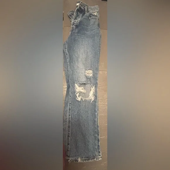 PacSun women's 25 jeans high rise straight - Picture 1 of 5